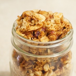 A new feat: Homemade granola